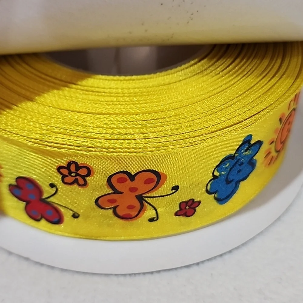 3 Rolls Kirkland Wire-edged Ribbon, 1-1/2